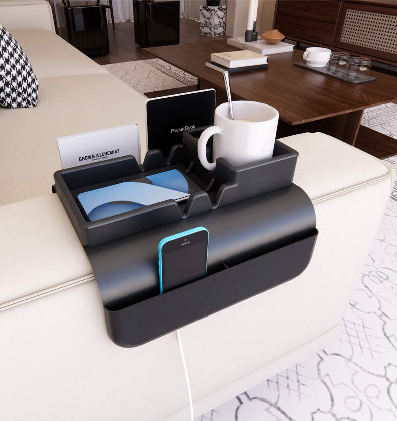 Sílikon skipuleggjari f/ sófaarm