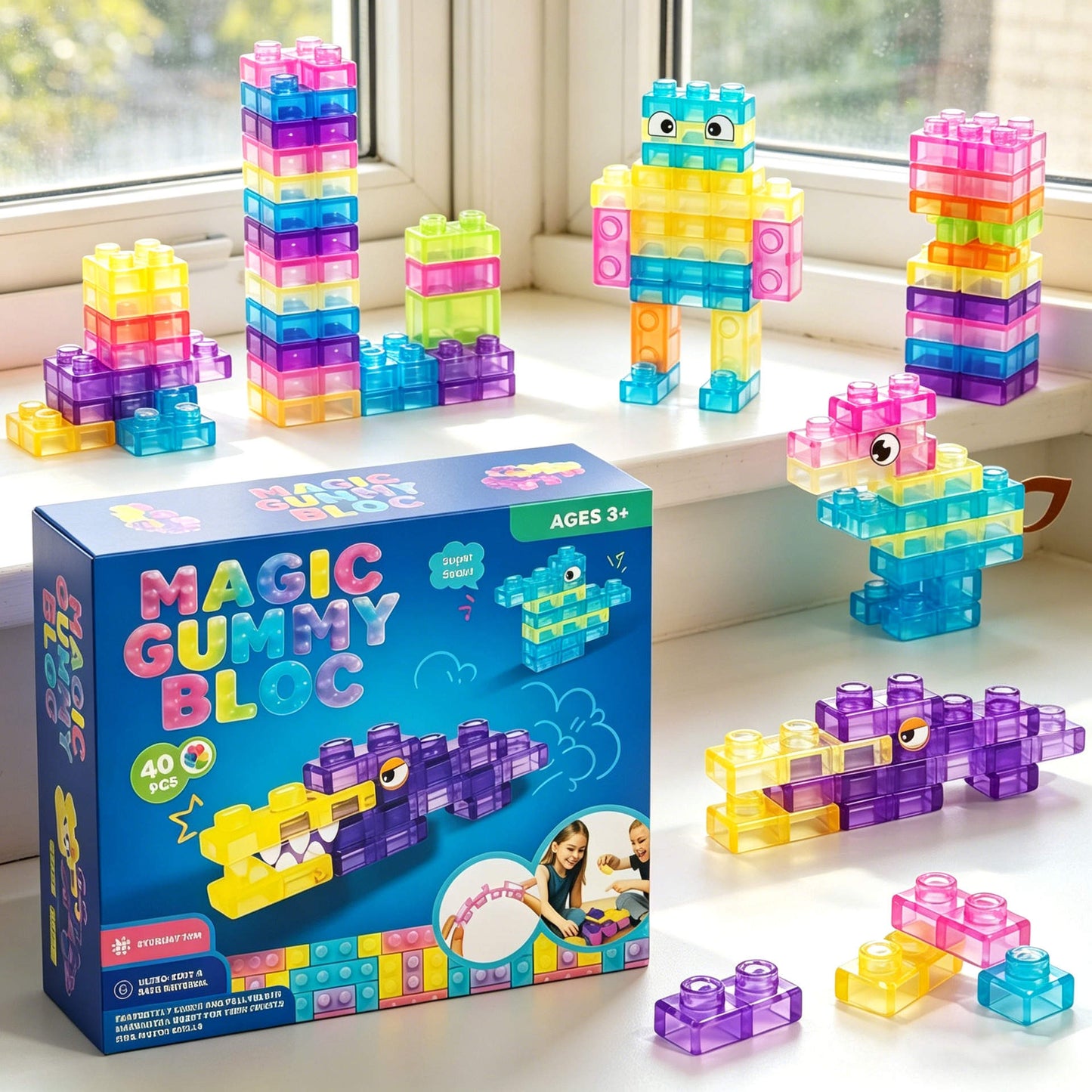Gummy Bloc / Squishy Toy