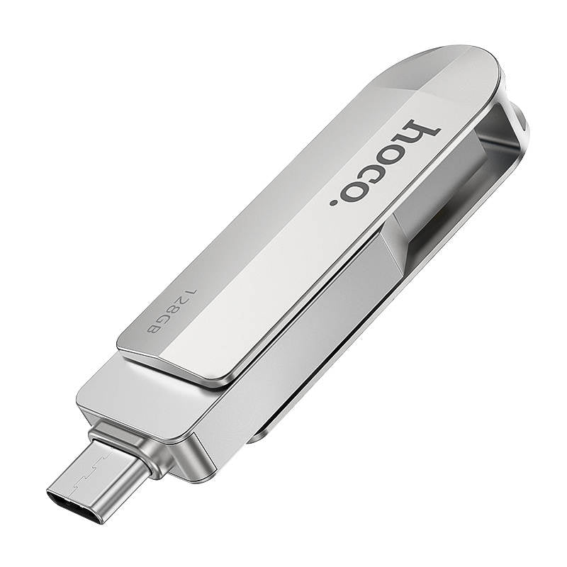 Hoco 2 in 1 USB minnislykill / 128GB
