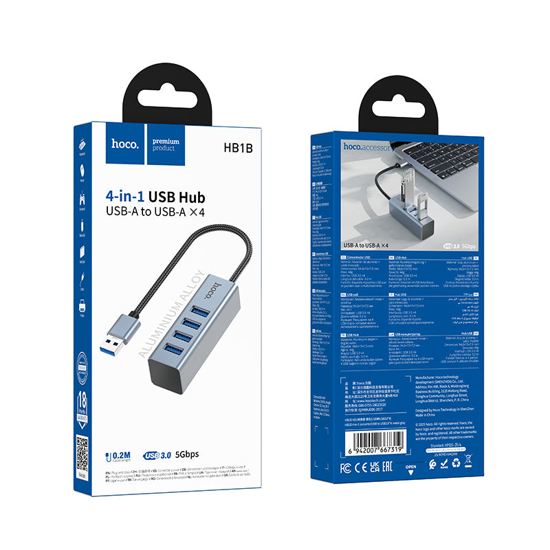 Hoco USB-A fjöltengi 3.0 // FORPÖNTUN