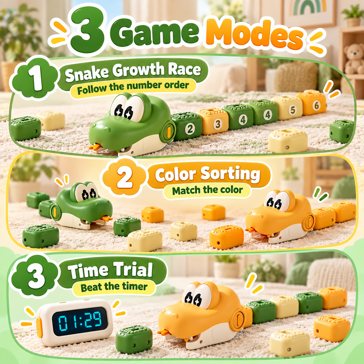 Snake Game / Fjarstýrður snákaleikur