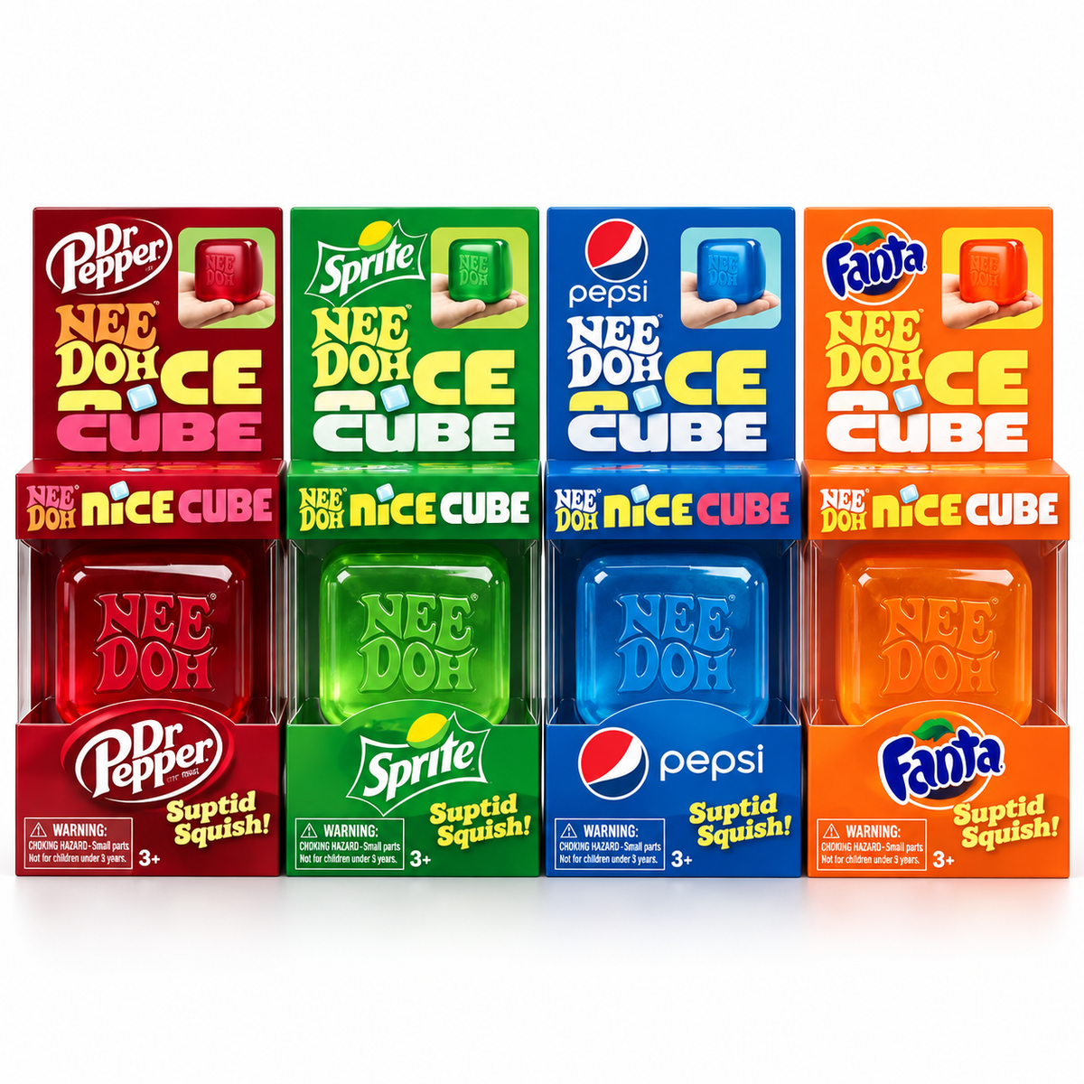 Soda Ice Cube squishy / 4 litir