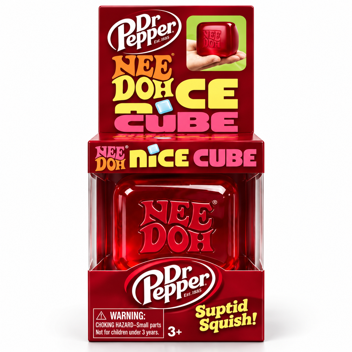 Soda Ice Cube squishy / 4 litir