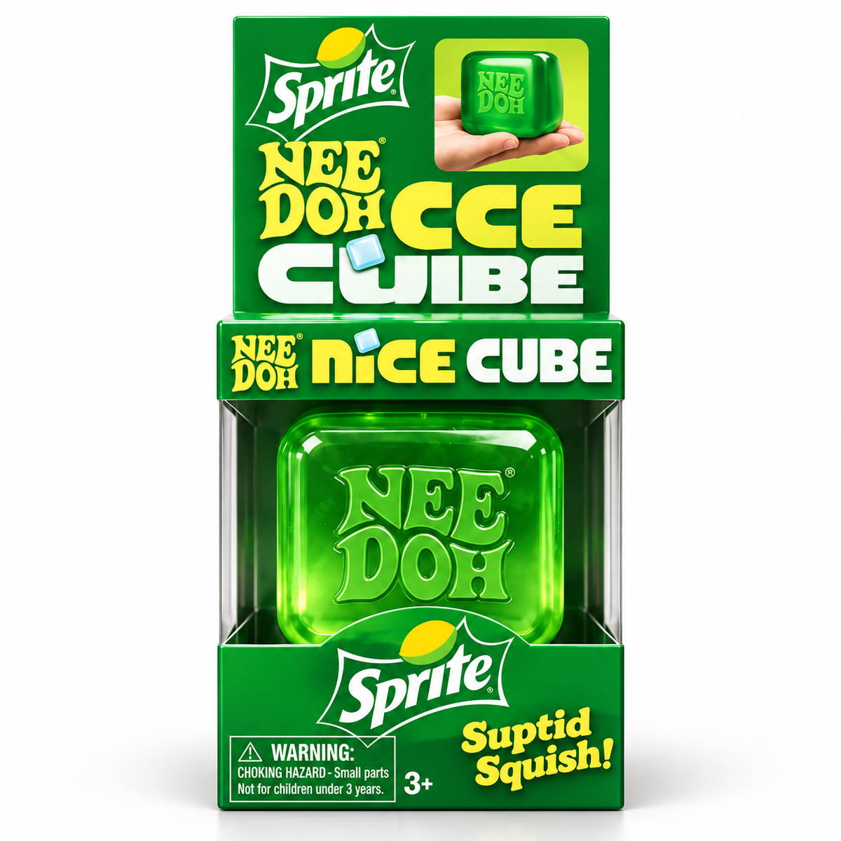 Soda Ice Cube squishy / 4 litir