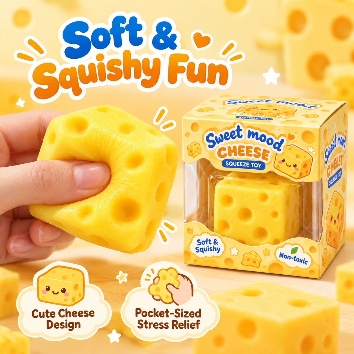 Cheese Squishy