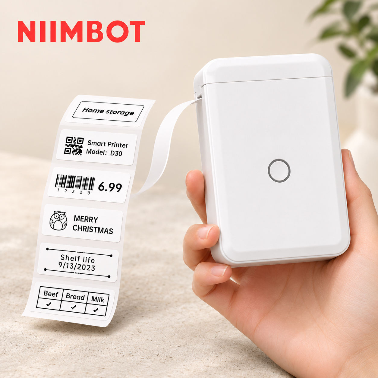 Niimbot D110 merkivél // FORPÖNTUN