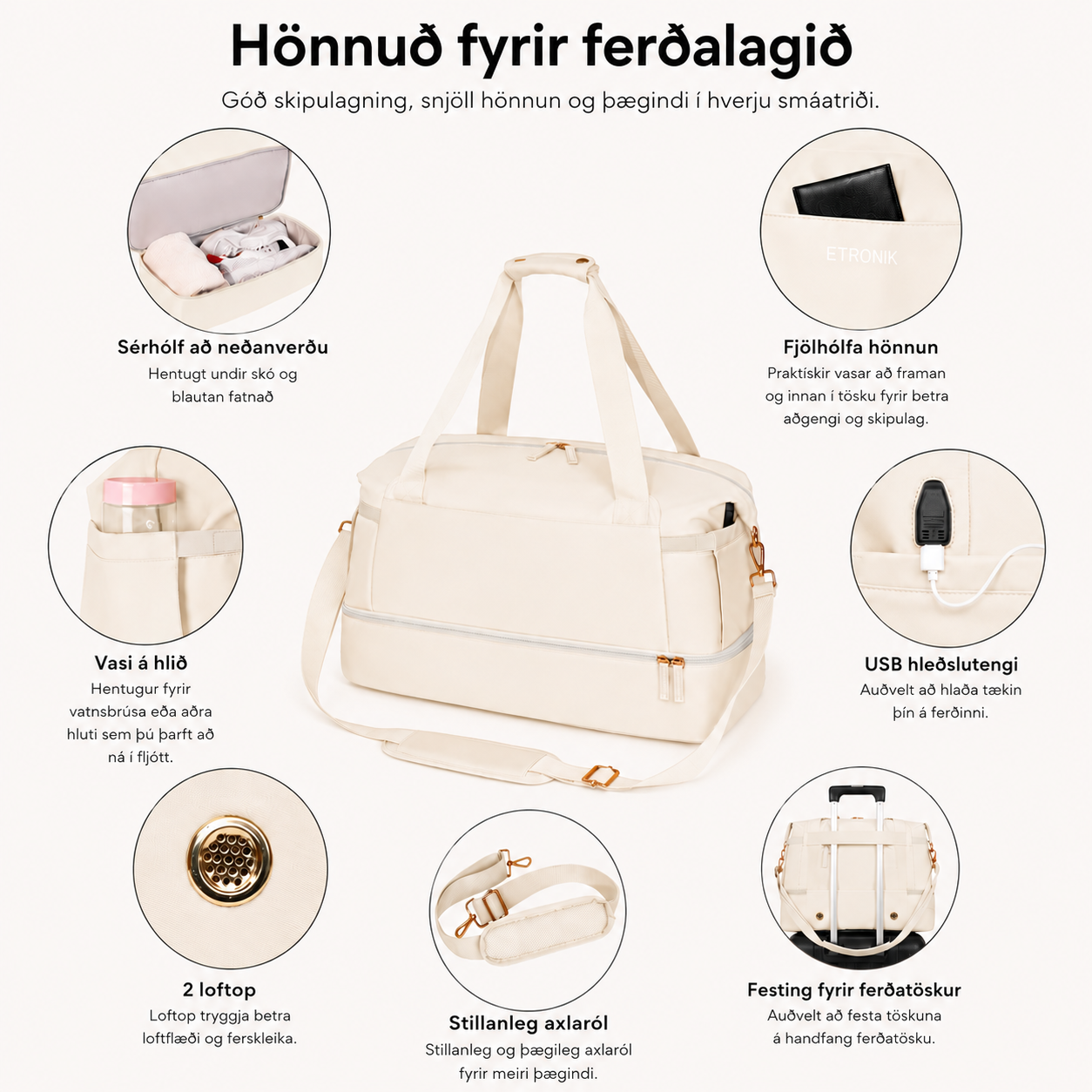 Dakimoe taska / 4 litir // FORPÖNTUN
