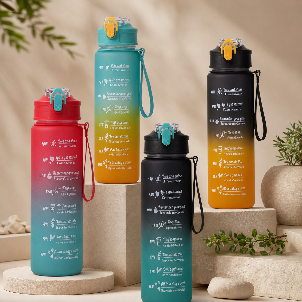 Vatnsbrúsi m/ talningu / 800ml