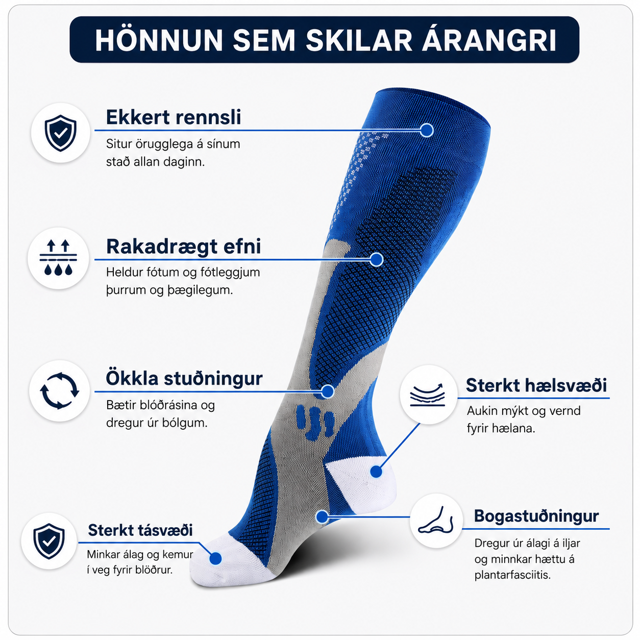 Compression þrýstisokkar