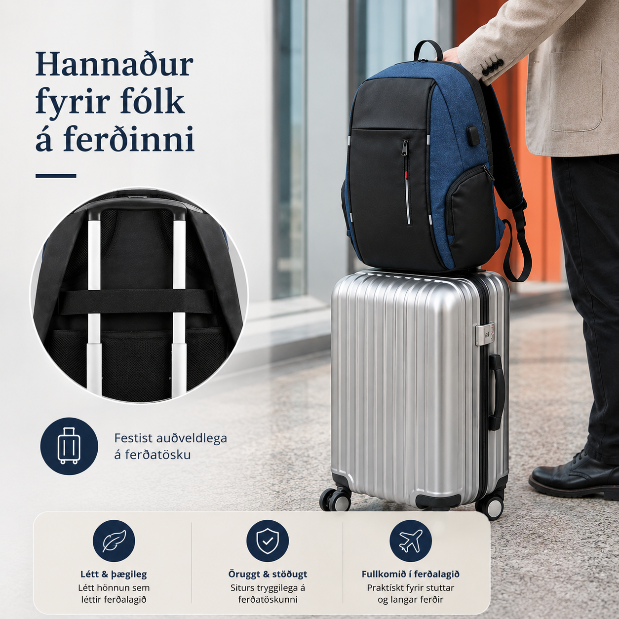 Mochila bakpoki / 3 litir