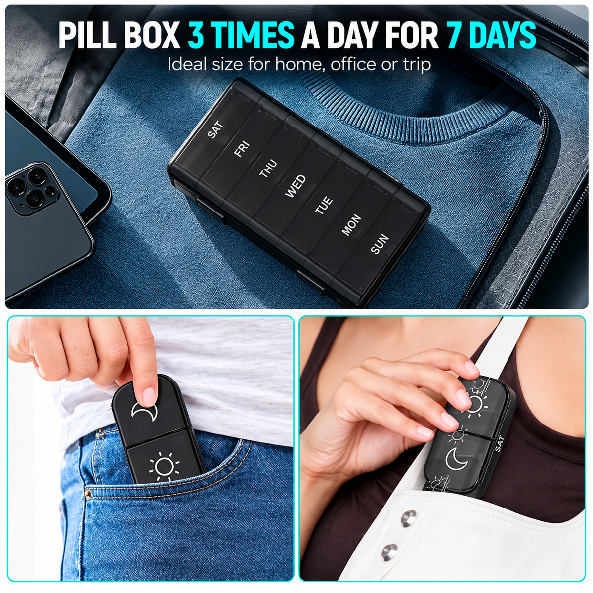 Pillubox / 21 hólfa