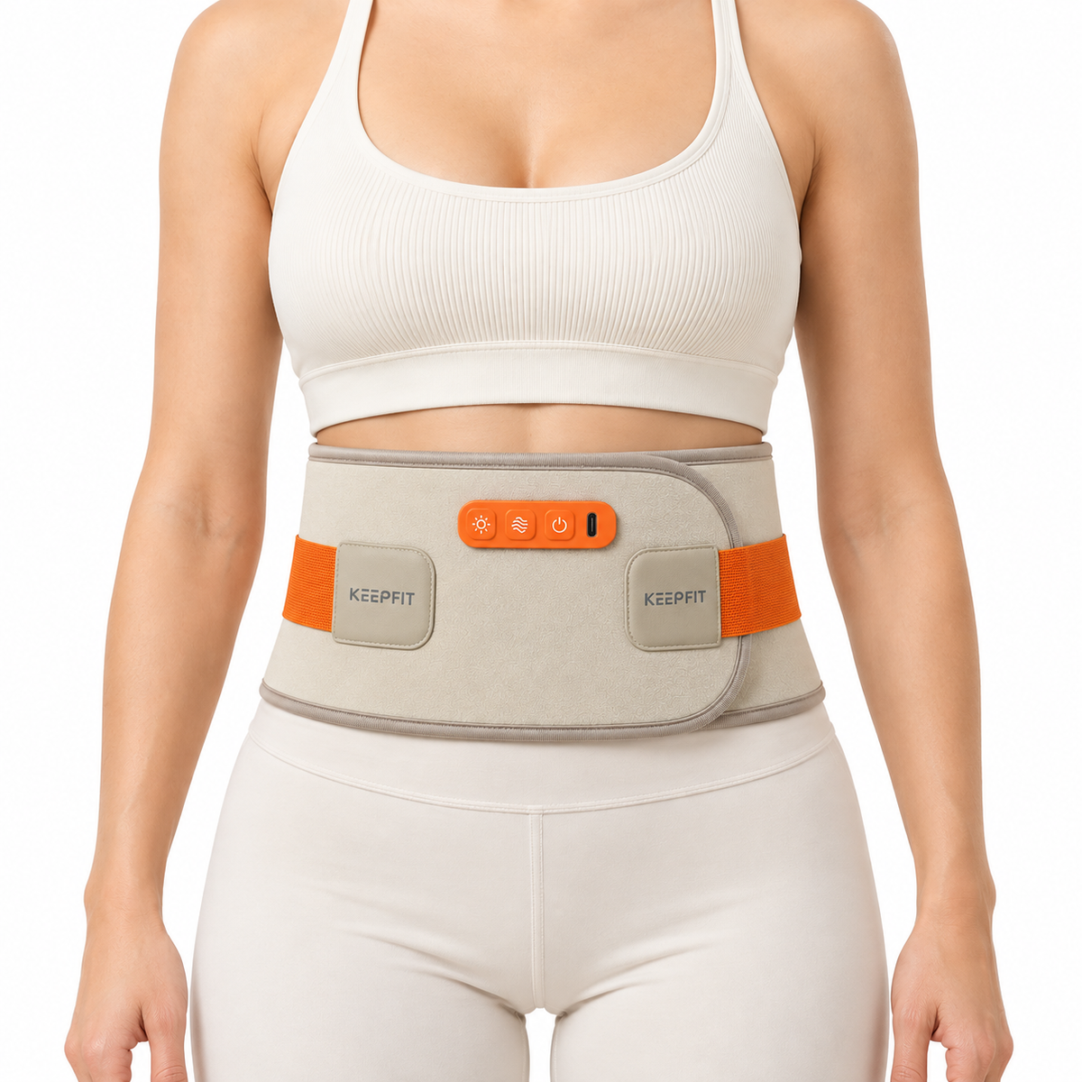 IKEEPFIT bakbelti m/ hita & nuddi // FORPÖNTUN