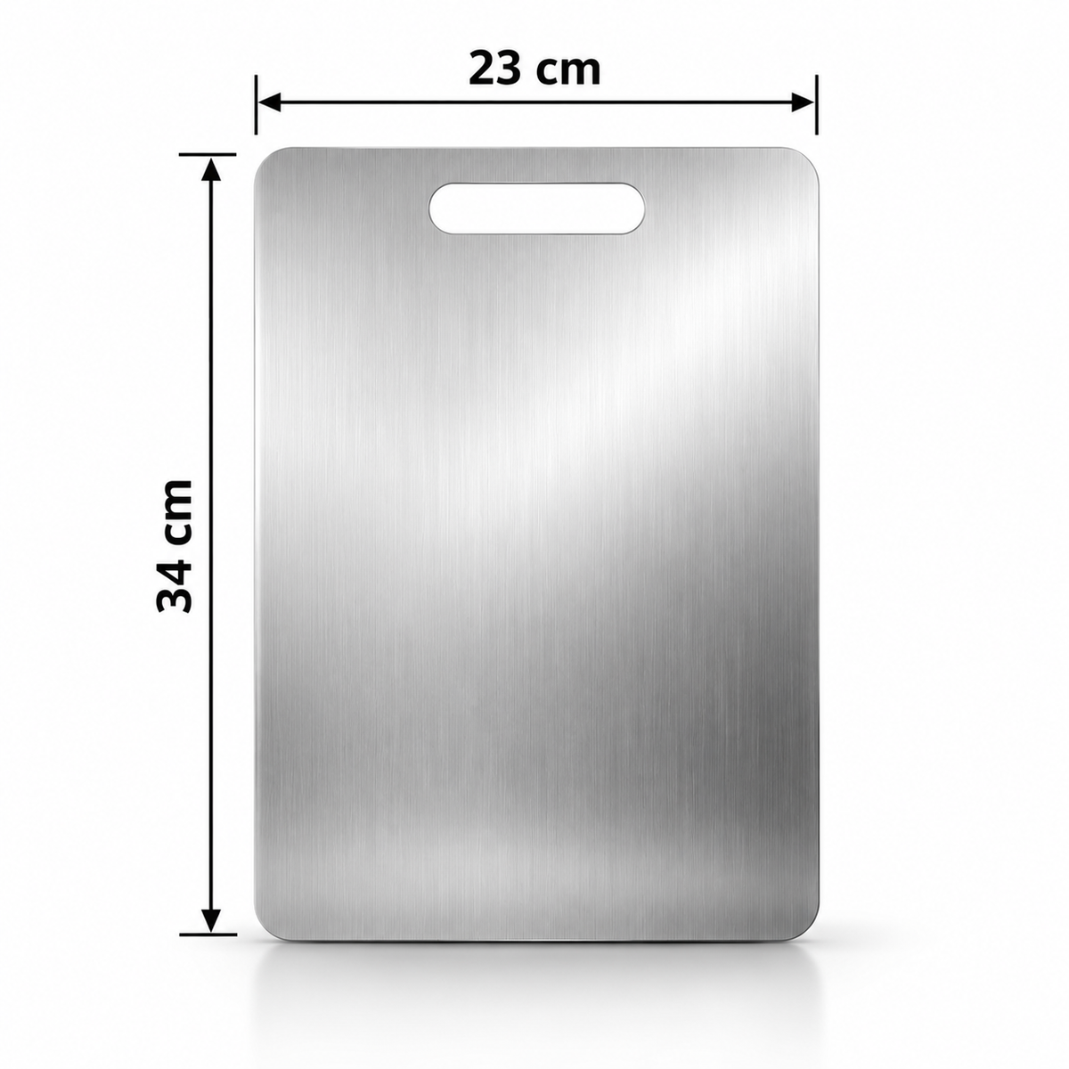Stál skurðarbretti / 3 stærðir