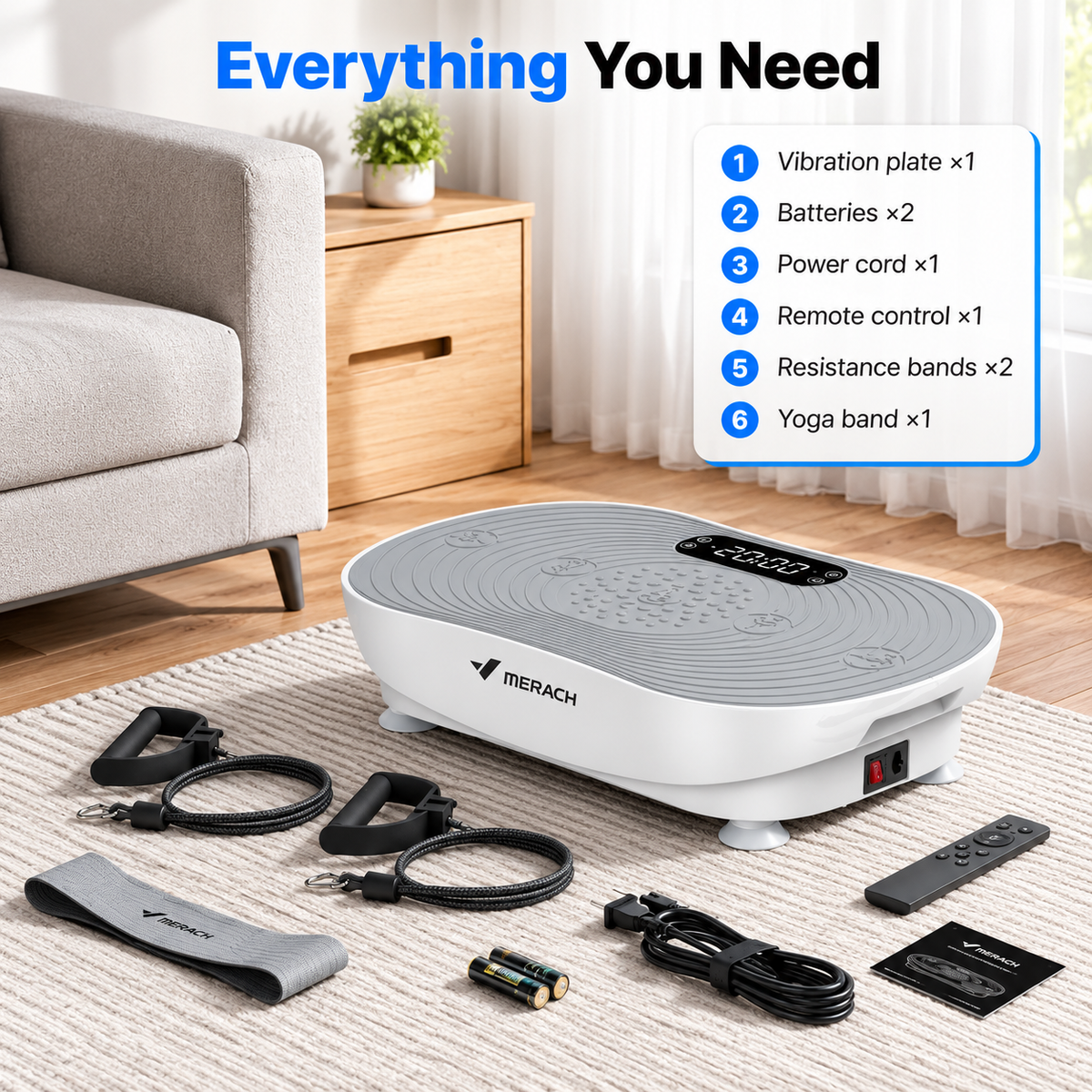 Merach Pro Vibration Plate // FORSÖLUVERÐ