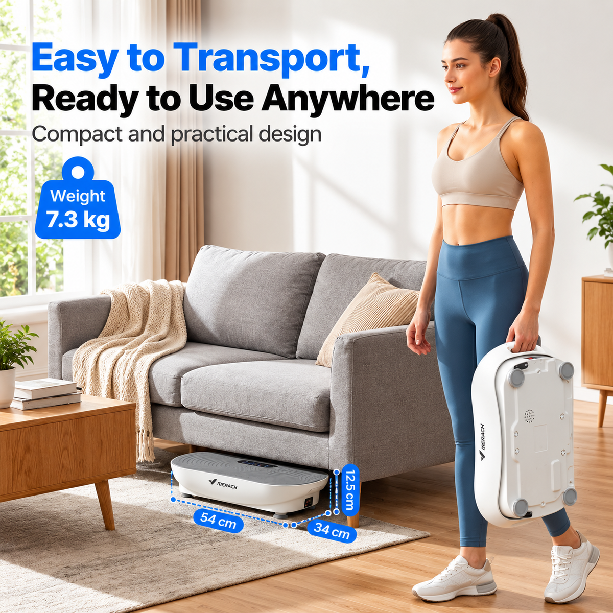 Merach Pro Vibration Plate // FORSÖLUVERÐ