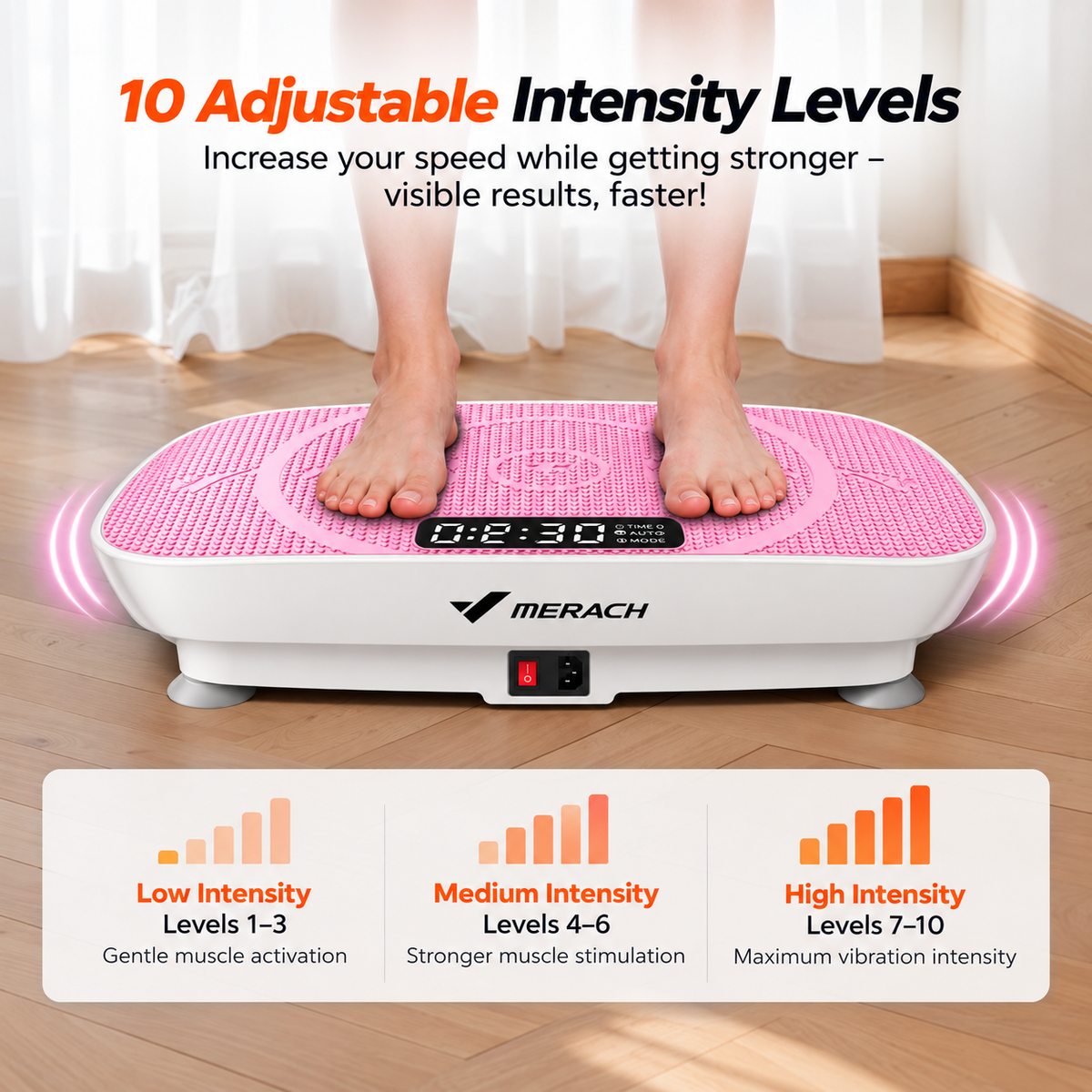Merach V30 Vibration Plate // FORSÖLUVERÐ