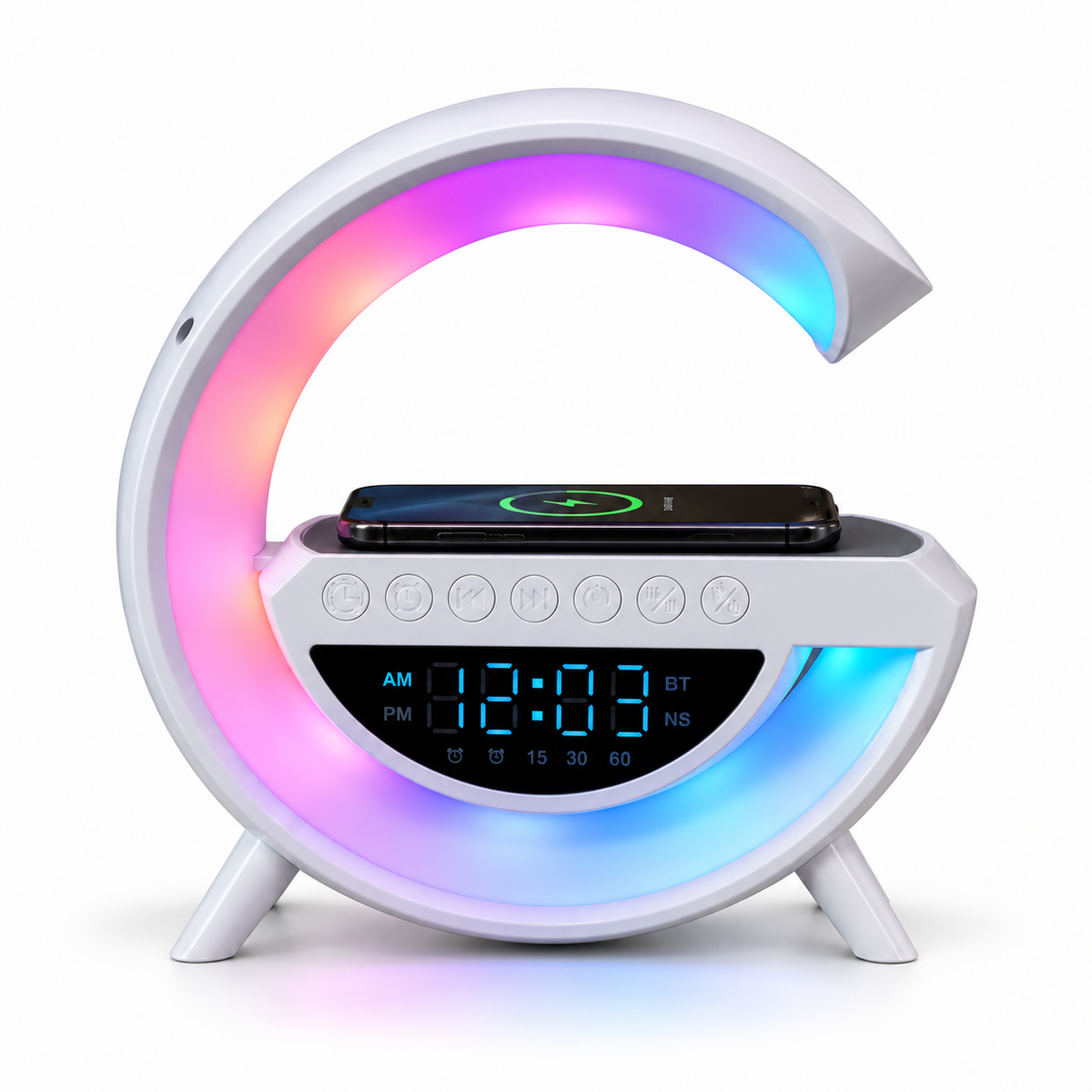 RGB lampi m/ hleðslustöð / 2 stærðir