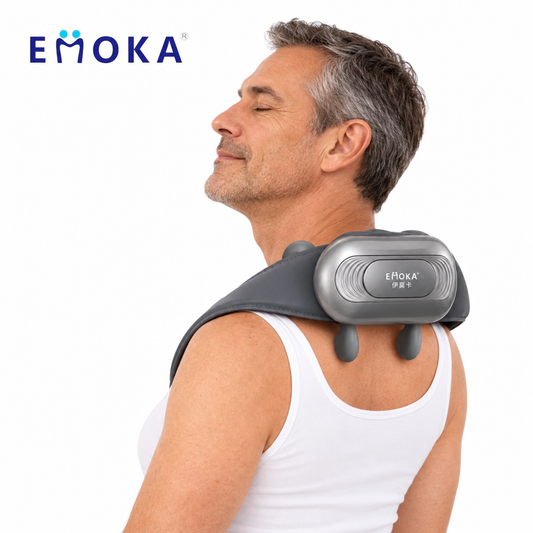 Emoka Shiatsu PRO nuddtæki m/ hitastýringu