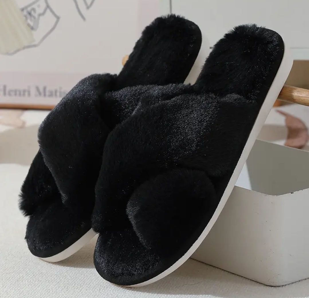 Fluffy inniskór / 6 litir / 5 stærðir