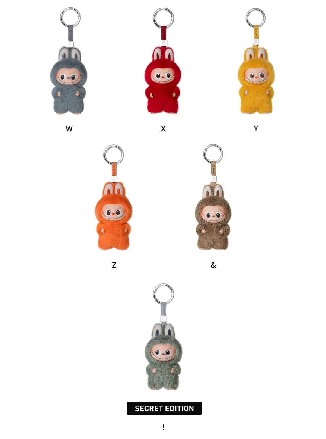 Labubu / The Monsters / Pin For Love blind box / N-Z
