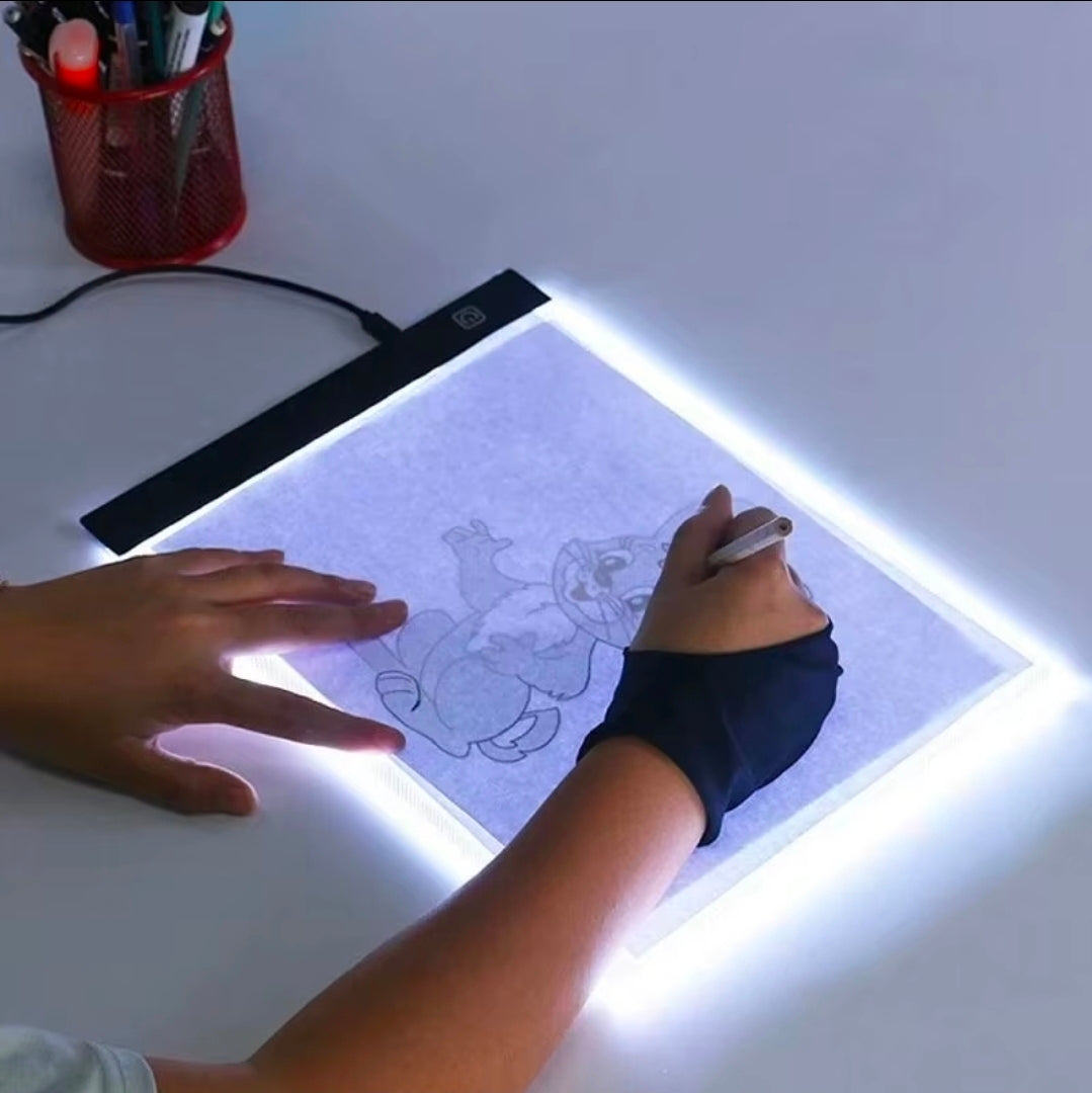 LED ljósaborð f/ teikningar // 2 stærðir (sjáðu myndbandið)
