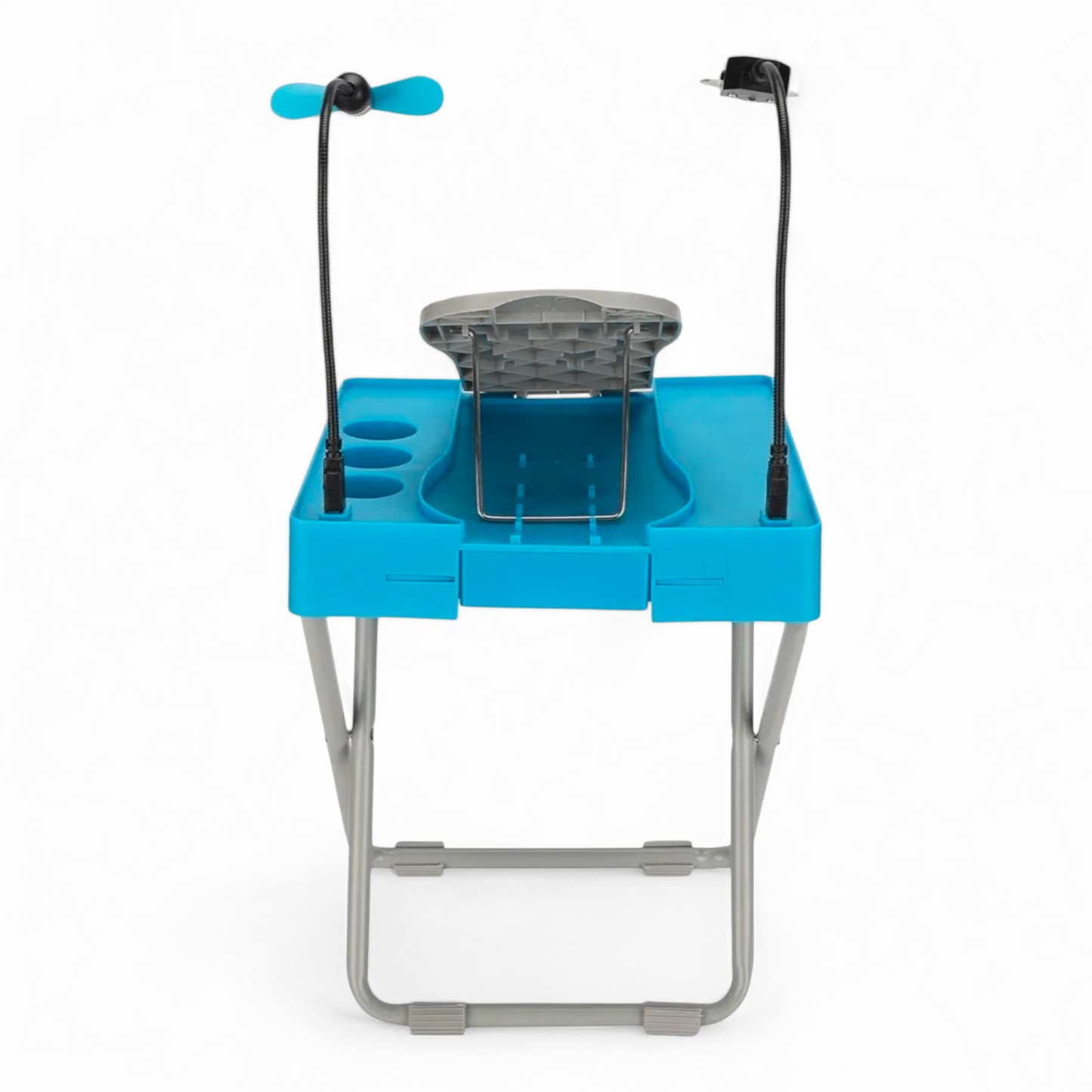 Fótsnyrtistandur m/ viftu & stækkunargleri