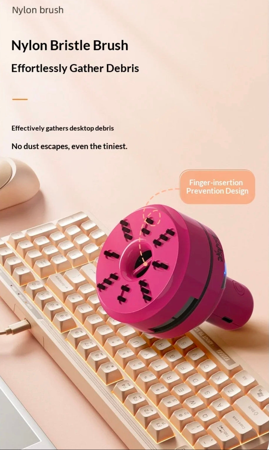 Skrifborðs ryksuga // FORPÖNTUN