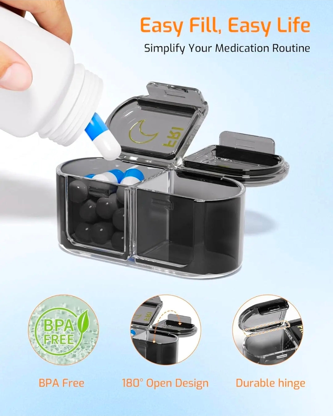 Pillubox / 14 hólfa