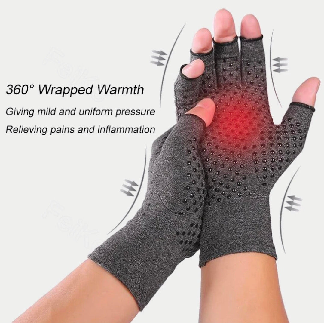 Compression þrýstihanskar m/ gripi