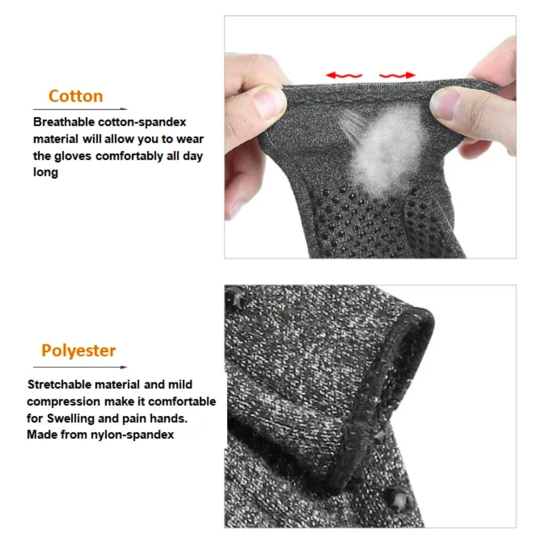 Compression þrýstihanskar m/ gripi