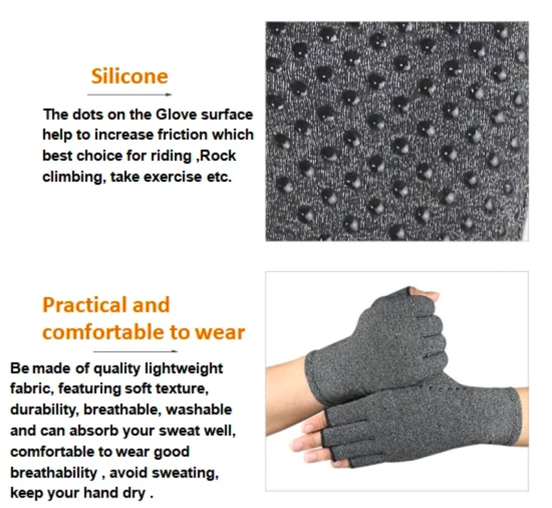 Compression þrýstihanskar m/ gripi