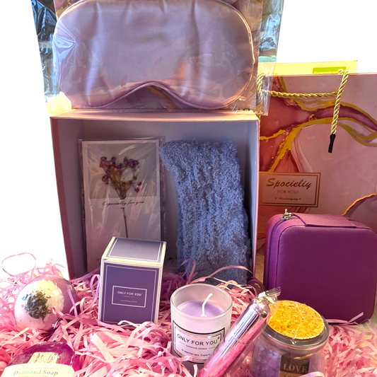 Gjafaaskja f/ hana / Fjólublá