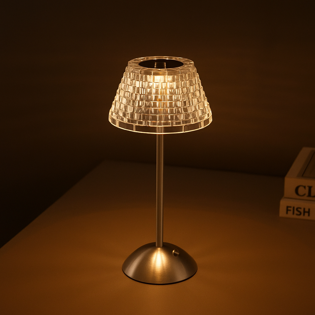 LED borðlampi / TD40G / Silfur & Gull útgáfa