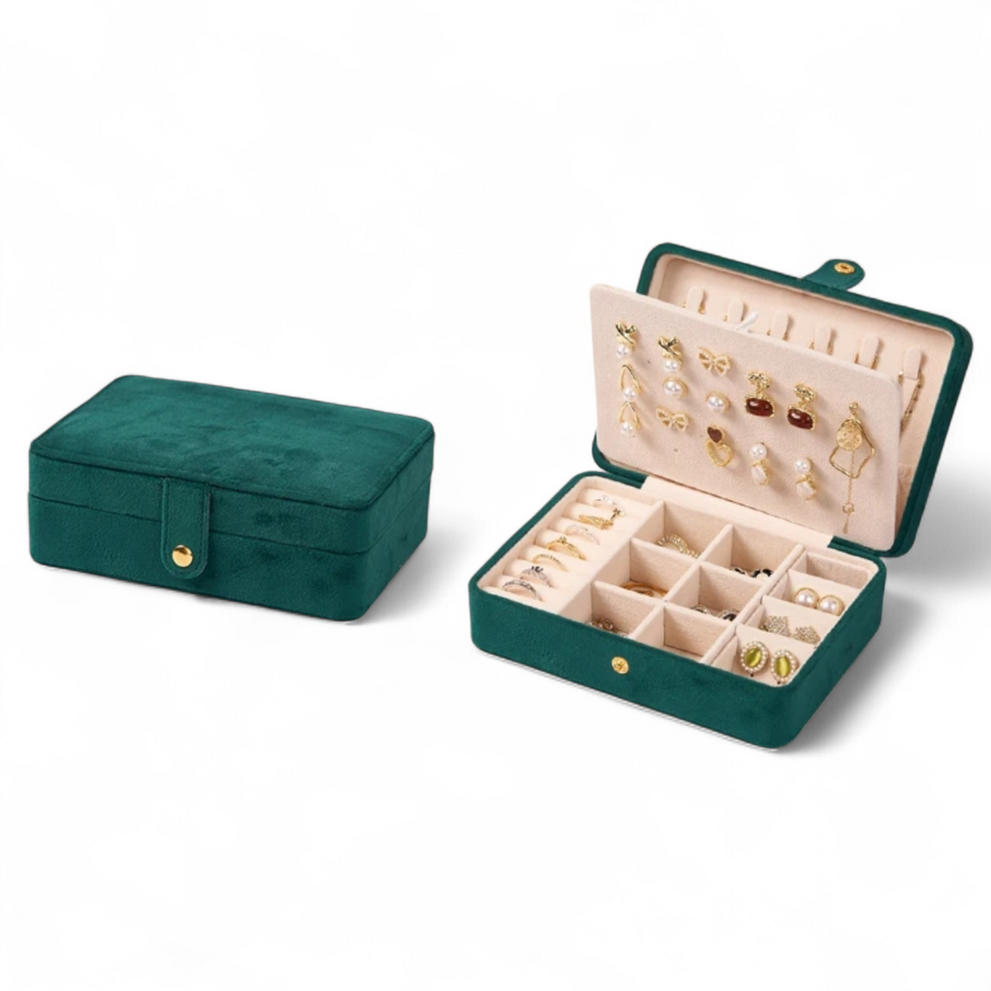 Skartgripaskrín / Flauel // 4 litir