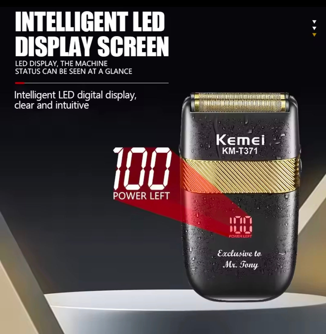 Kemei KM-T371 ferðarakvél