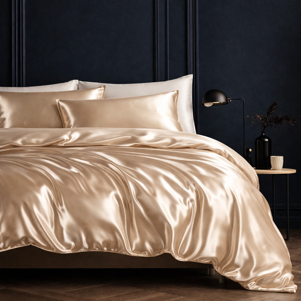 Mulberry silki rúmföt // 7 litir