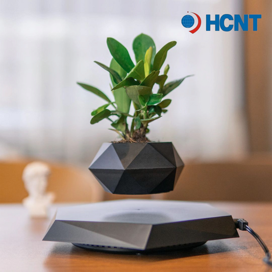HCNT Svífandi blómavasi / Svartur