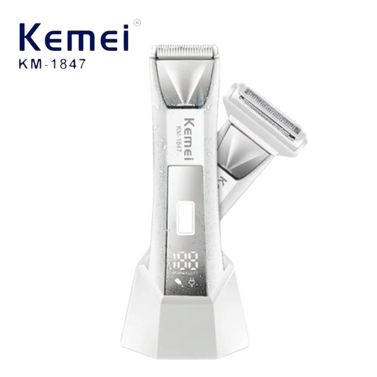 Kemei KM-1847 líkamshárasnyrtir