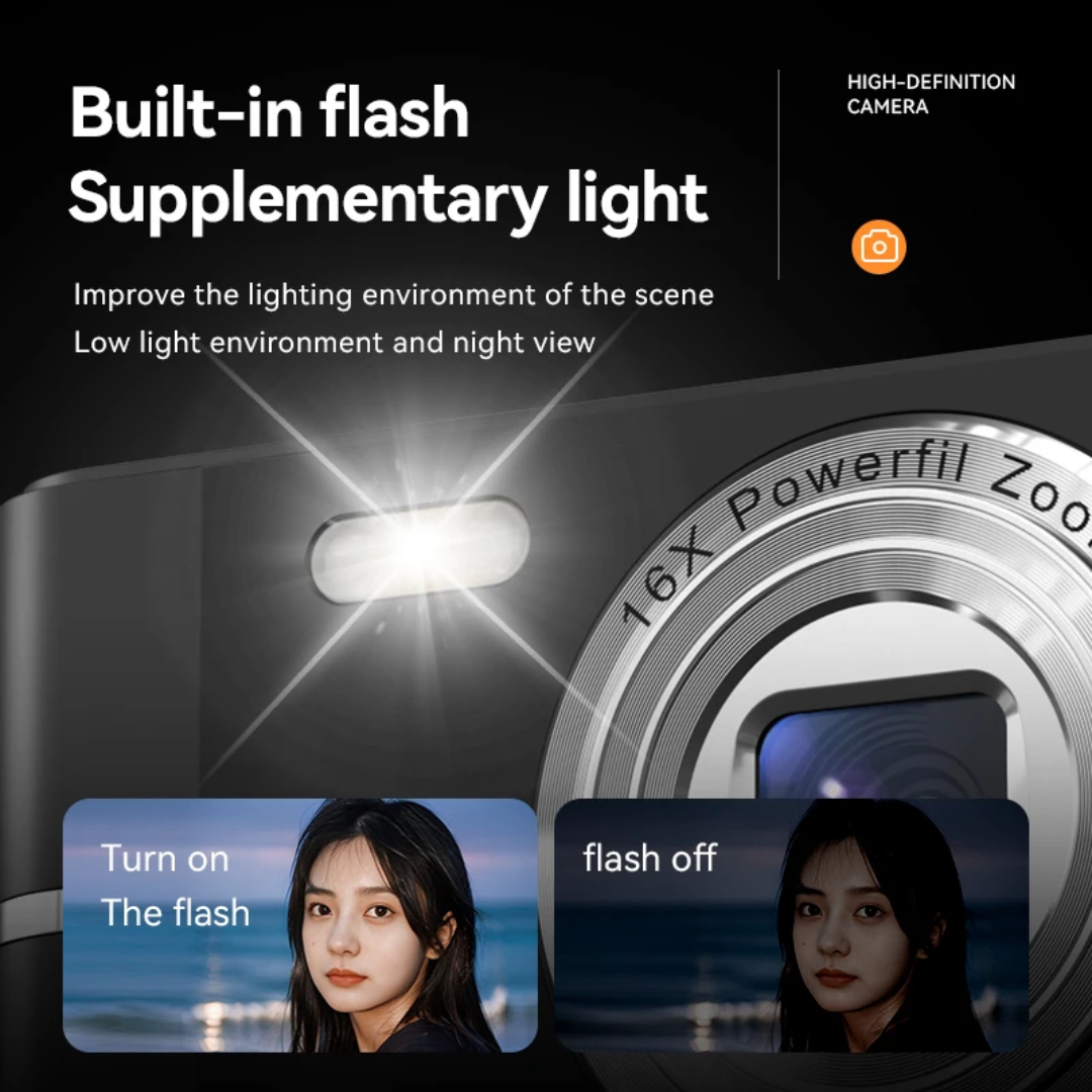 Stafræn myndavél / 3 litir