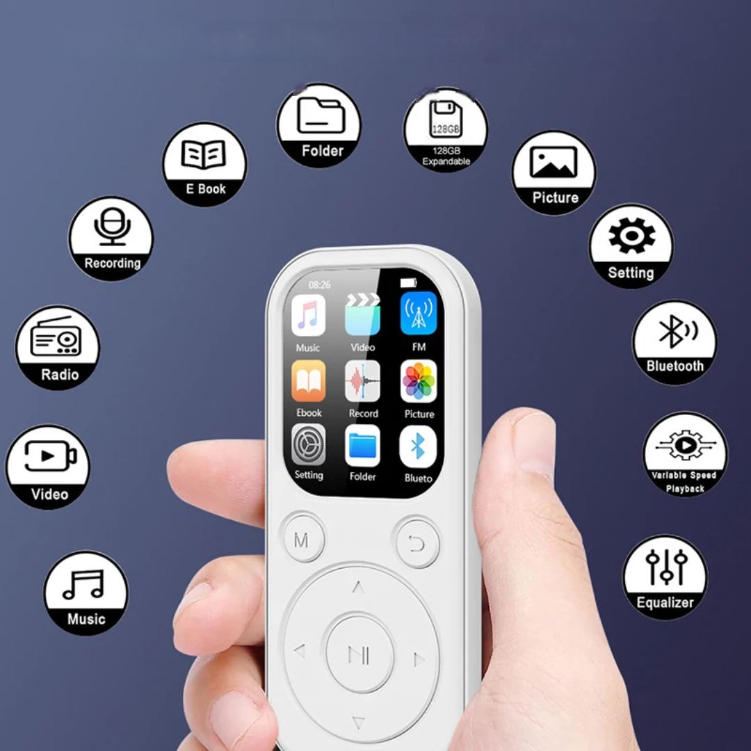 MP3 margmiðlunarspilari m/ minniskorti