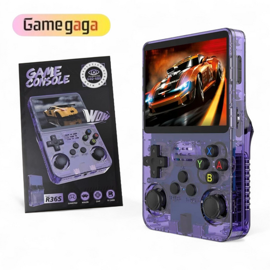 Gamegaga R36S handtölva / 128 GB (sjáðu myndbandið)