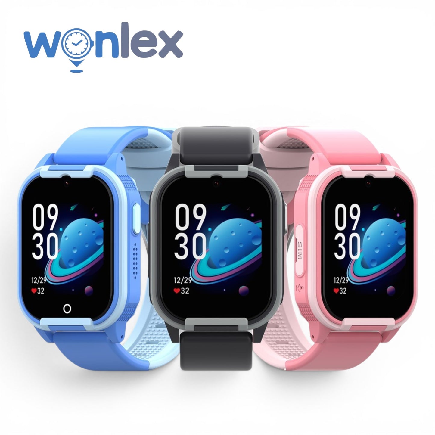 Wonlex GT24 4G krakka snjallúr / 3 litir // FORPÖNTUN