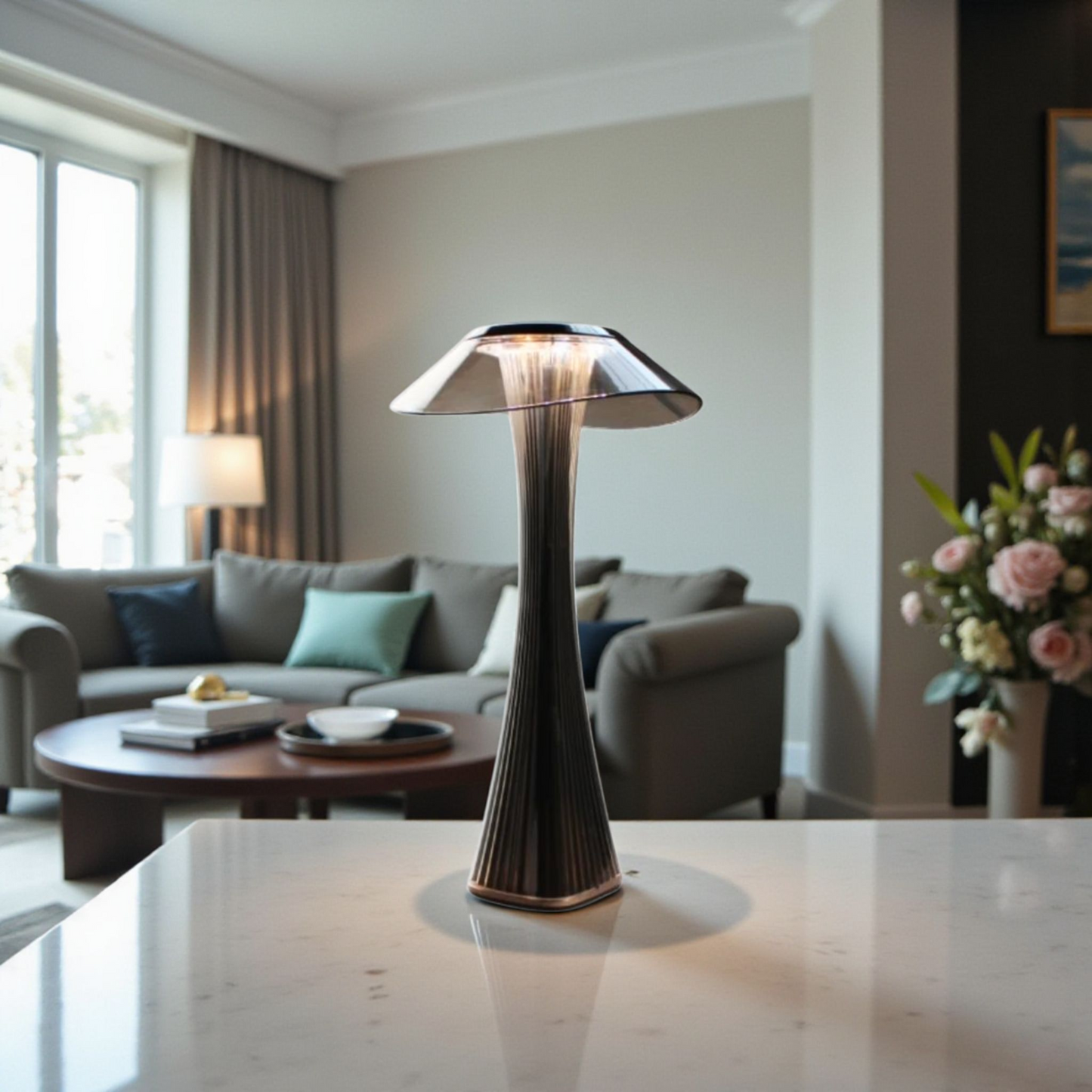 Slim Pearl lampi / Svartur