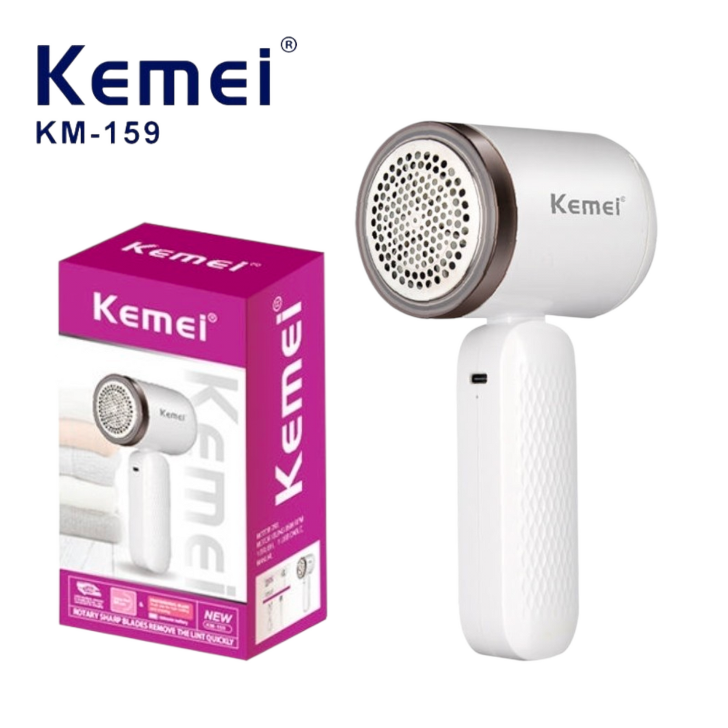 Kemei KM-159 hnökravél