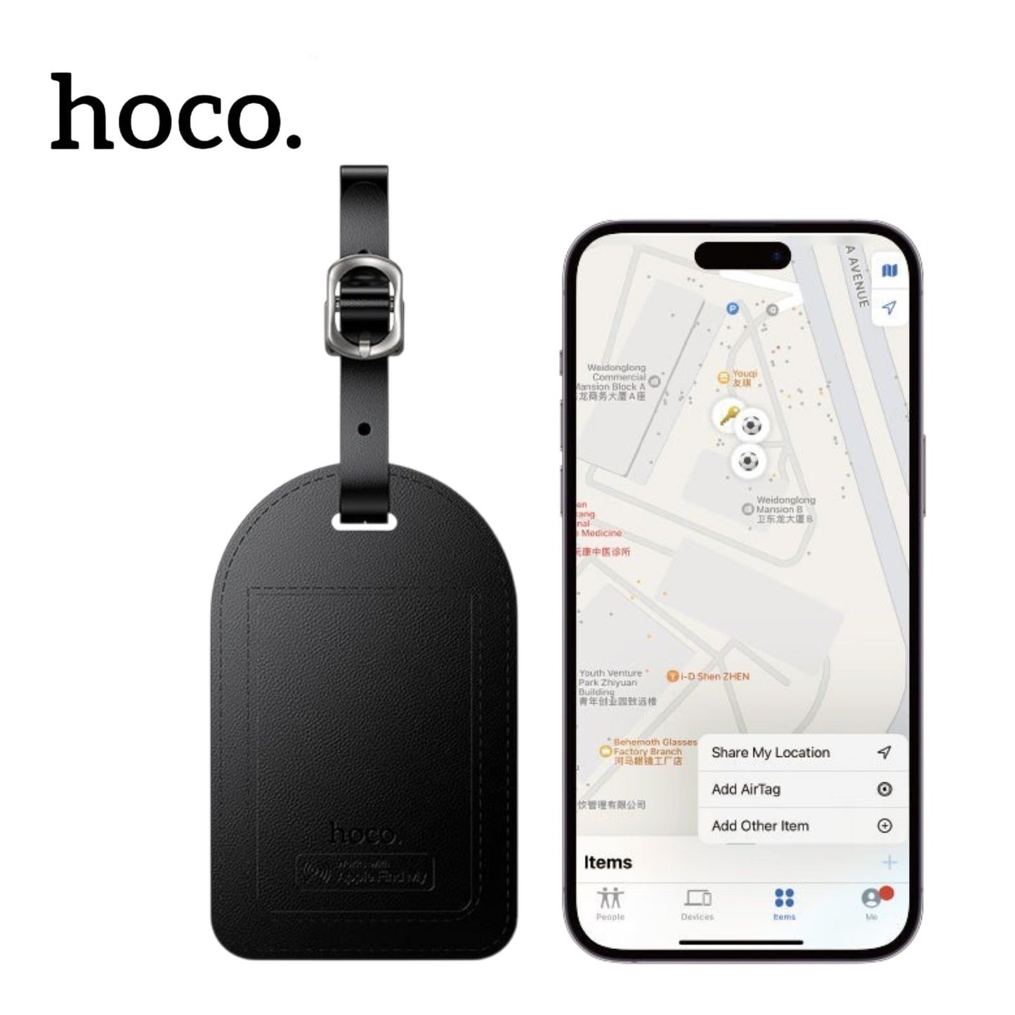 Hoco Tag merkispjald m/ rekjara // FORPÖNTUN