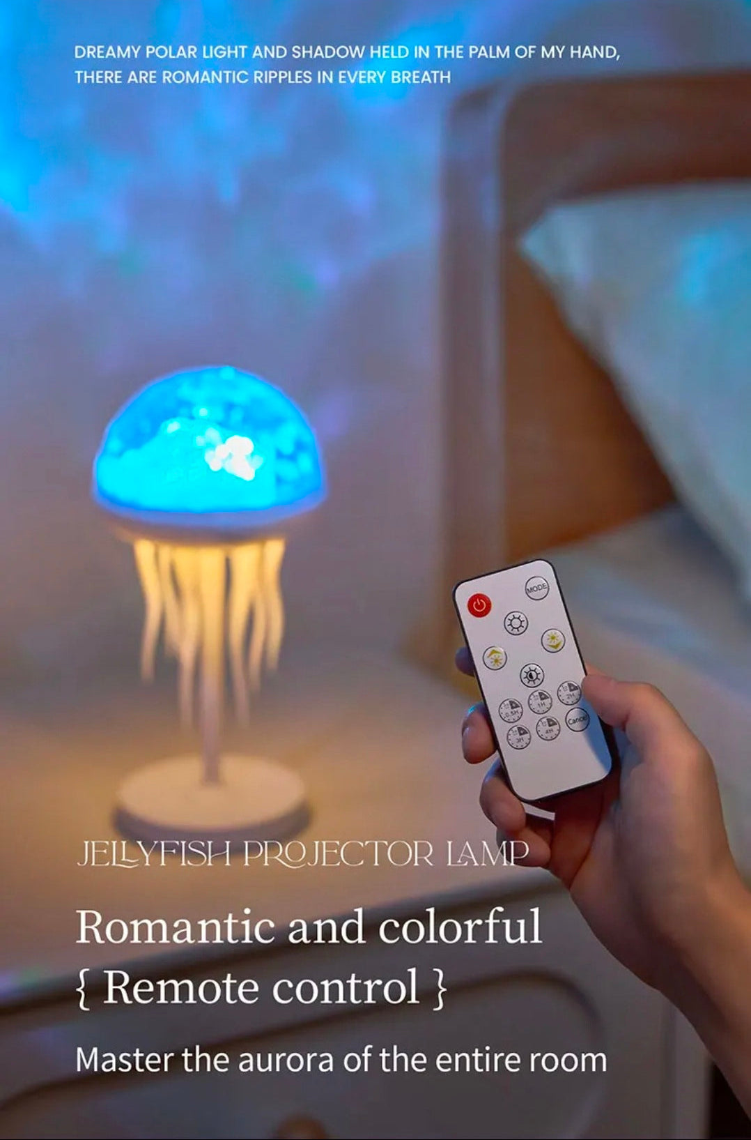 Jellyfish Ocean Wave lampi