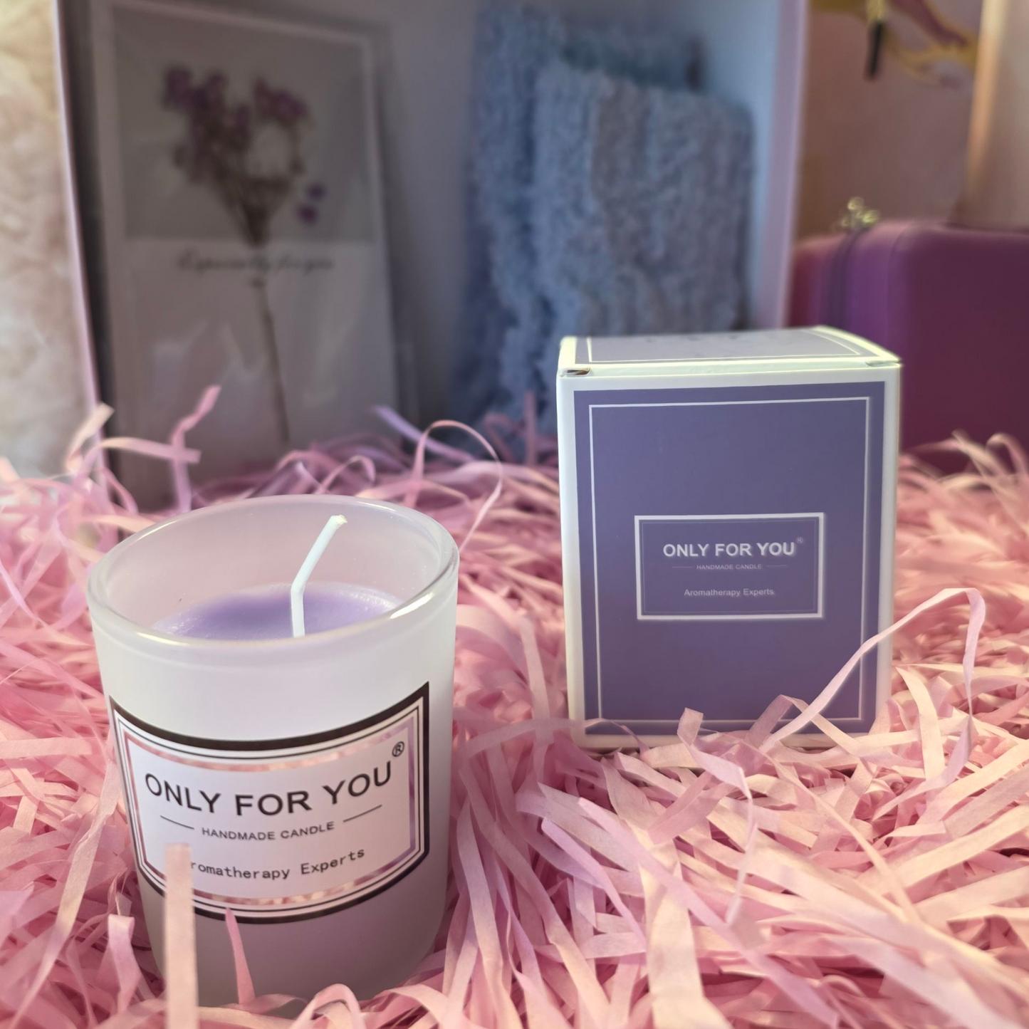 Gjafaaskja f/ hana / Fjólublá