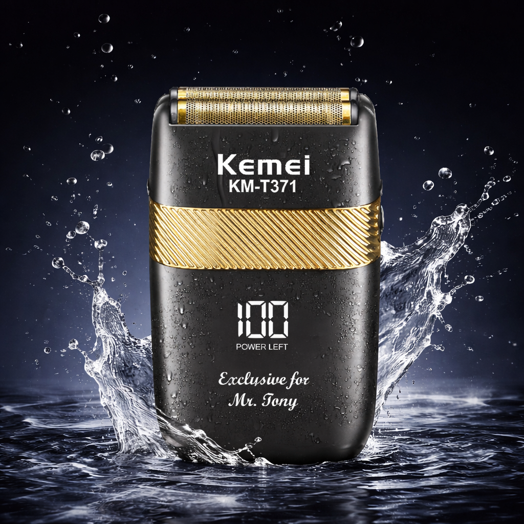 Kemei KM-T371 ferðarakvél