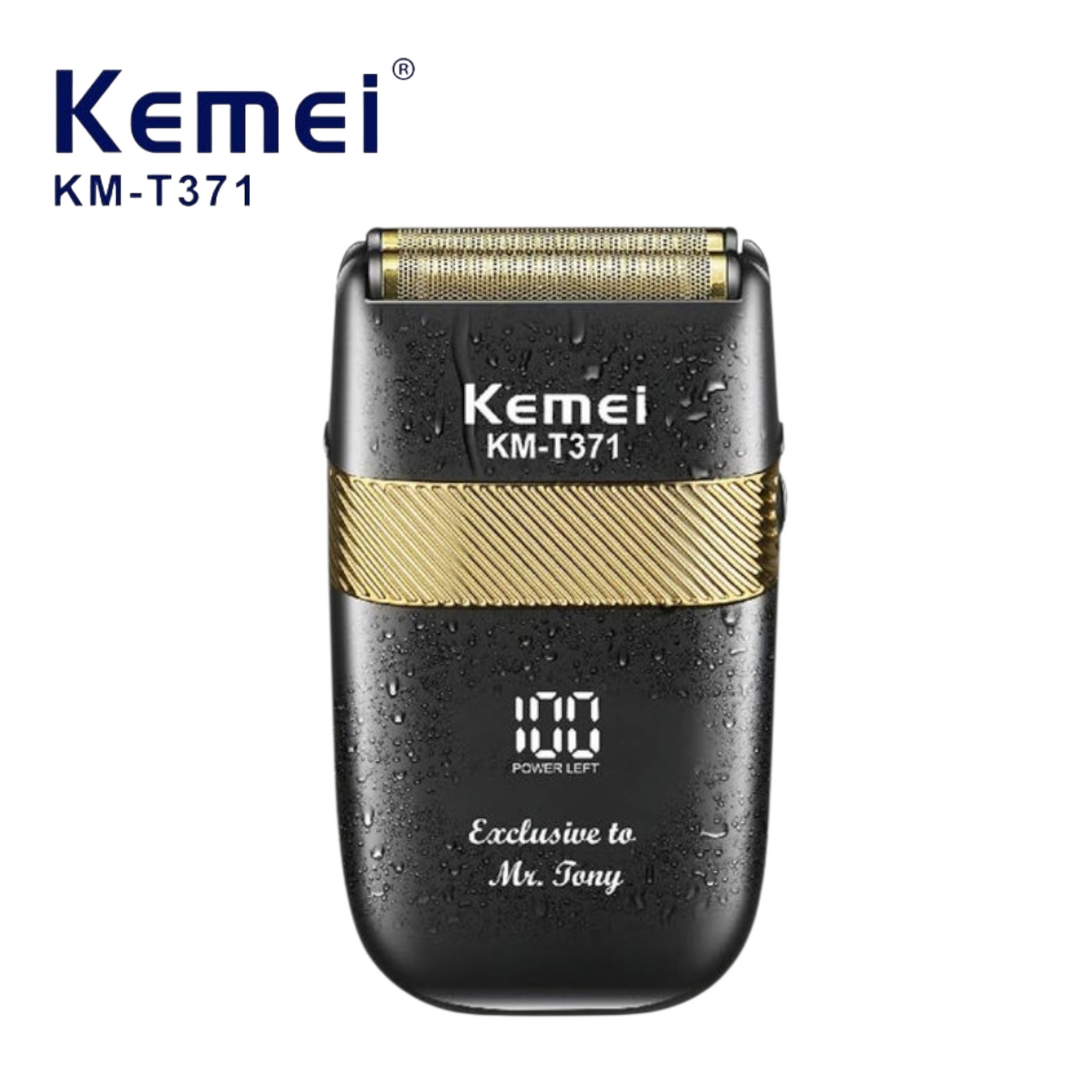 Kemei KM-T371 ferðarakvél