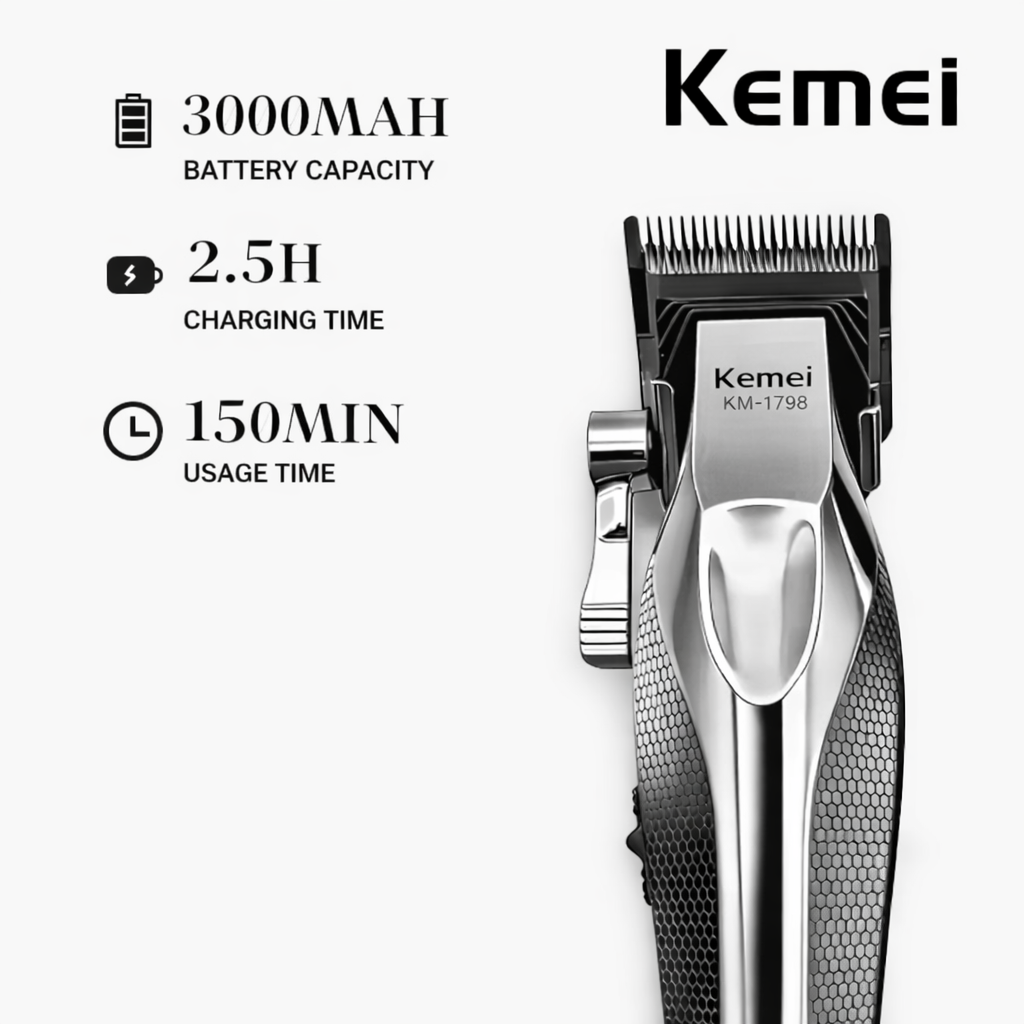 Kemei KM-1798 Pro rakvél